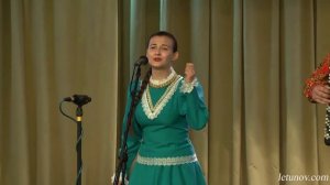 "Не бела-то берёзонька". Исп. Мария Джамбинова, концертмейстер Александр Летунов.