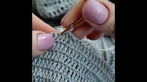 Обвязка края (без звука)