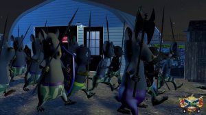 Как мыши с котом воевали!