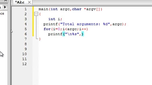 How to use command line arguments in C language using code blocks Hindi