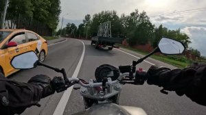 NCM: No Comments Moto. Моя любимая дорога, Красная Пахра - Подольск.
