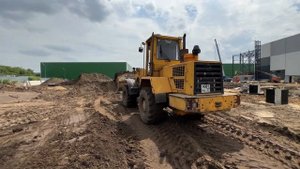Отличная работа спецов гусь. экскаватор XCMG225 фронтальный погрузчик АМКОДОР 342В@mister.mechanic