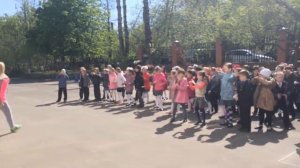 Флешмоб в начальной школе "Вместе целая страна"