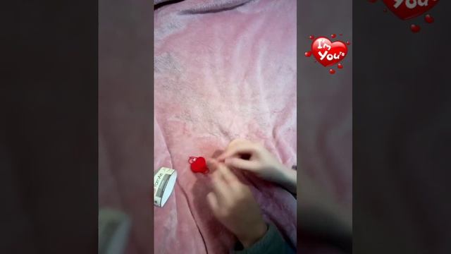 Сердечко-брелок крючком. Мастер-класс. / Heart keyring crocheted. Master Class.