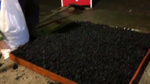 Расход холодного асфальта "ОЛМИКС" на 1 кв. м.