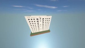 Строительство блочной хрущёвки серии II - 18/9 (II - 18 - 01/09) в Minecraft