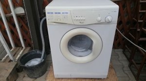 Whirlpool washing machine 600 rpm spin with sudslock