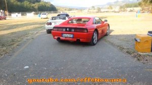 2x FERRARI 348 TB - Walkaround, start-up and racing 2013