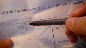 собираю усилитель на микросхеме КА2206В