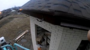 Угол на эркере!!! Секрет водостока!!!