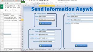 How To Send Excel Information To Google Sheets, Google Calendar & Email With Zapier