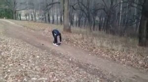 Скрестный шаг с наклонами вперед