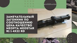 Оптический прицел Meopta Meostar R1 1-4 x22 RD