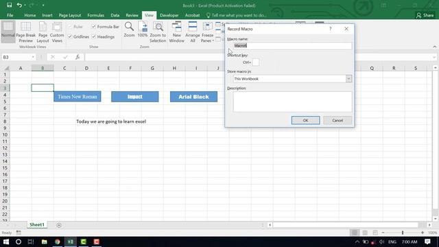 How To Create Frequently Used Font Button in Excel | BASIC EXCEL TUTORIAL смотреть онлайн