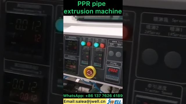 PPR pipe extrusion machine 3———0086 137 7626 4189