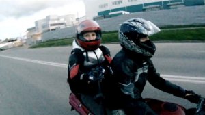 Сделали из спорт-туриста спорт-эндуро немного )