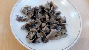 Салат с грибами