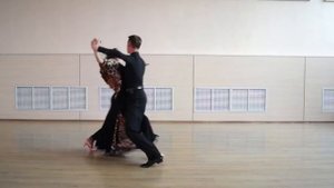 Natural Spin Turn in Waltz   Правый спин поворот в Медленном вальсе