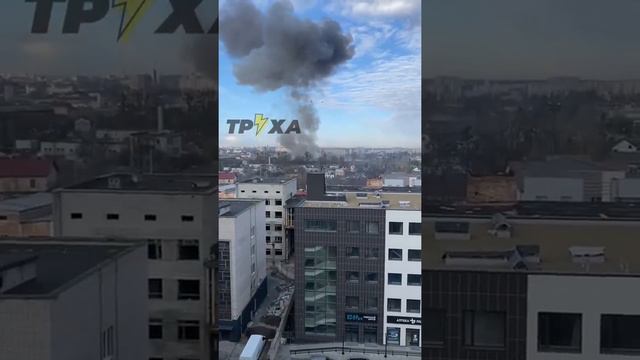 прилетели ракеты во Львов