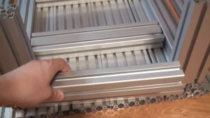 Алюминиевый конструкционный профиль для чпу станка