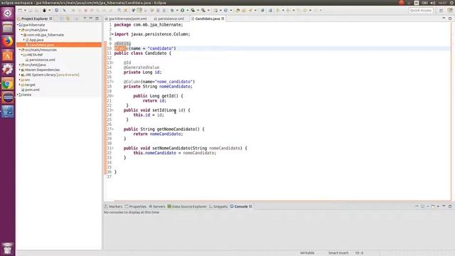 JPA e Hibernate - configurando a transação manualmente смотреть онлайн