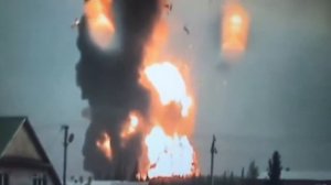 Копия видео "Взрыв на нефтебазе Конда"