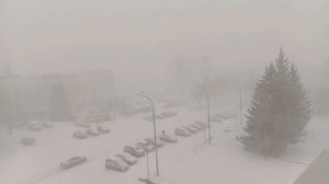 Снежная гроза или соединение атмосферных фронтов