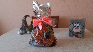 СЛАДКИЙ НОВОГОДНИЙ ПОДАРОК СВОИМИ РУКАМИ ДЛЯ ДЕТЕЙ 2023