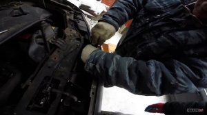 Снятие переднего бампера mitsubishi asx