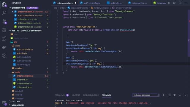 NestJS Tutorial for Beginners (Crash course) With Mysql & Mongo #16