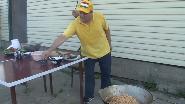 Плов на льняном масле по-таджикски. Простой и вкусный рецепт. смотреть онлайн