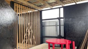 Беседка своими руками в стиле минимализм. 2 часть.