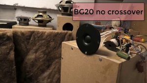 DIY speakers Visaton BG 20 full-range speaker no tweeter dome + tweeter SC 10 N