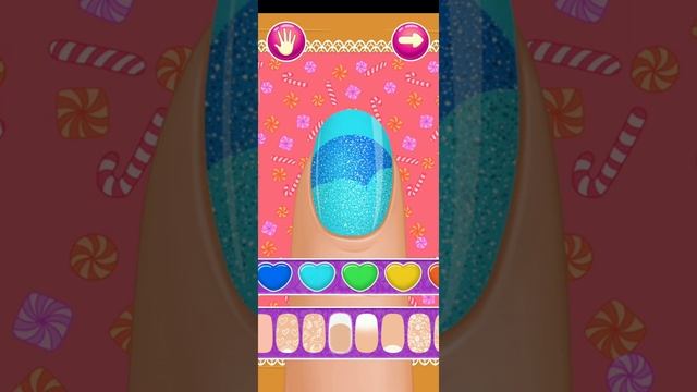 Красим ногти в игре смотреть онлайн