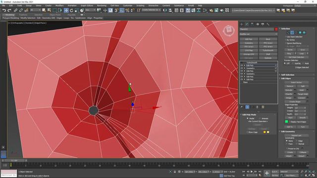 Speed Modeling - Capitonê 3D Autodesk 3ds Max смотреть онлайн