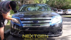 DIY Headlight Restoration | 2011 Ford Fusion