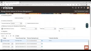 Oracle RMCS System Options | Oracle Revenue Management Cloud Service | Oracle RMCS Implementation