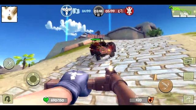 Blitz Brigade Multiplayer Game, Cool Online First Person Shooter - Watch My BBg Let's Play (on PC) смотреть онлайн