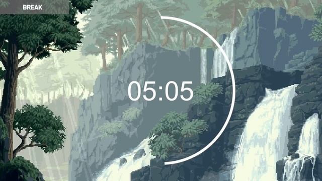 50 Minute Timer - Lofi - Pomodoro Timer - 2 x 50 min
