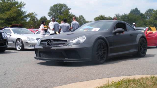 Alexander Ovechkin's Matte Black Mercedes-Benz SL65 AMG Black Series смотреть онлайн