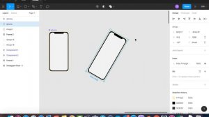 Дизайн изометрического мокапа в figma