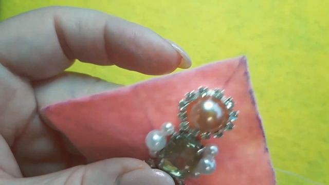 Украшения ручной работы из бисера и бусин. Подвеска 5. смотреть онлайн