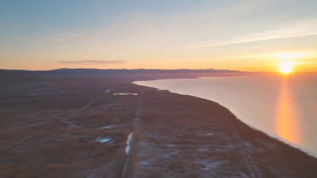 озеро Байкал \ Бабушкин \ закат смотреть онлайн