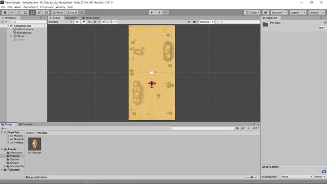 Sorting Layer and Order in Layer- Plane Shooter Game Part7