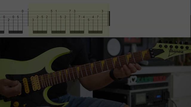 Canon Rock in Paul Gilbert Style Lick Lesson with Tabs смотреть онлайн