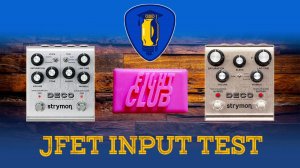 Сравнение входных секций Strymon Deco V1 и V2