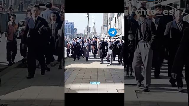 Потрясающая Япония 1946 год #ретро #хроника #время #винтаж #древность #реставрация #прошлое #истори смотреть онлайн