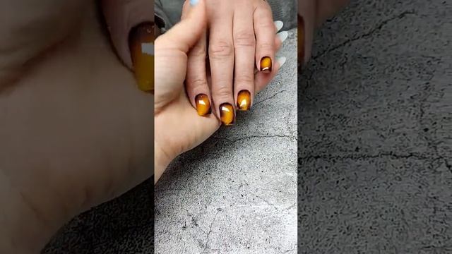 Имитация Янтаря #бронницы #маникюр #текстуры #дизайнногтей #nailart #обучениеманикюру