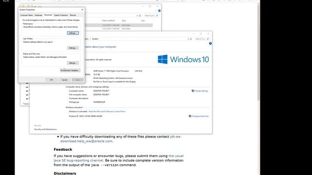 تثبيت مترجم جافا Install Java JDK смотреть онлайн