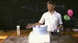 Жидкий азот, опасно, не повторять!